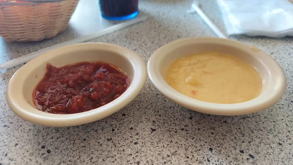 Salsa and Cheese Dip